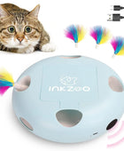 Interactive Cat Toys for Indoor Cats, Smart Interactive Kitten Toy Blue - IHavePaws