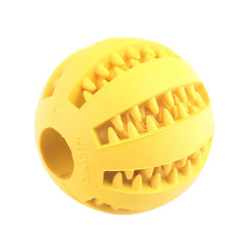 Interactive elasticity dog ball toys for small dogs Yellow / 5cm - IHavePaws