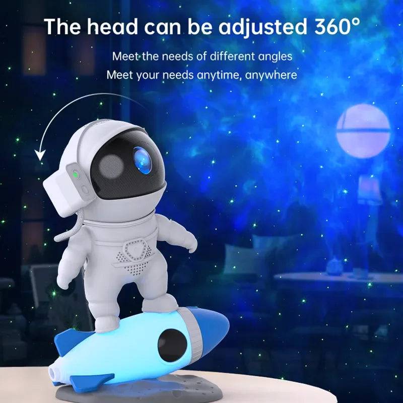 Kids StellarDreams Kids Rocket Astronaut Star Projector: Galactic Slumber Adventure! - IHavePaws