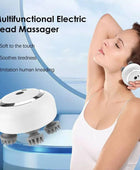 Relaxation Electric Head Massager White - IHavePaws