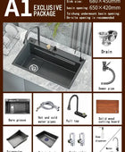 Stainless Steel Sinks – A Culmination of Elegance and Functionality 6845WS-A1 - IHavePaws