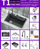 Stainless Steel Sinks – A Culmination of Elegance and Functionality 7546WP-T1 - IHavePaws
