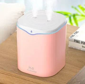 New USB Double Spray Humidifier Pink - ihavepaws.com