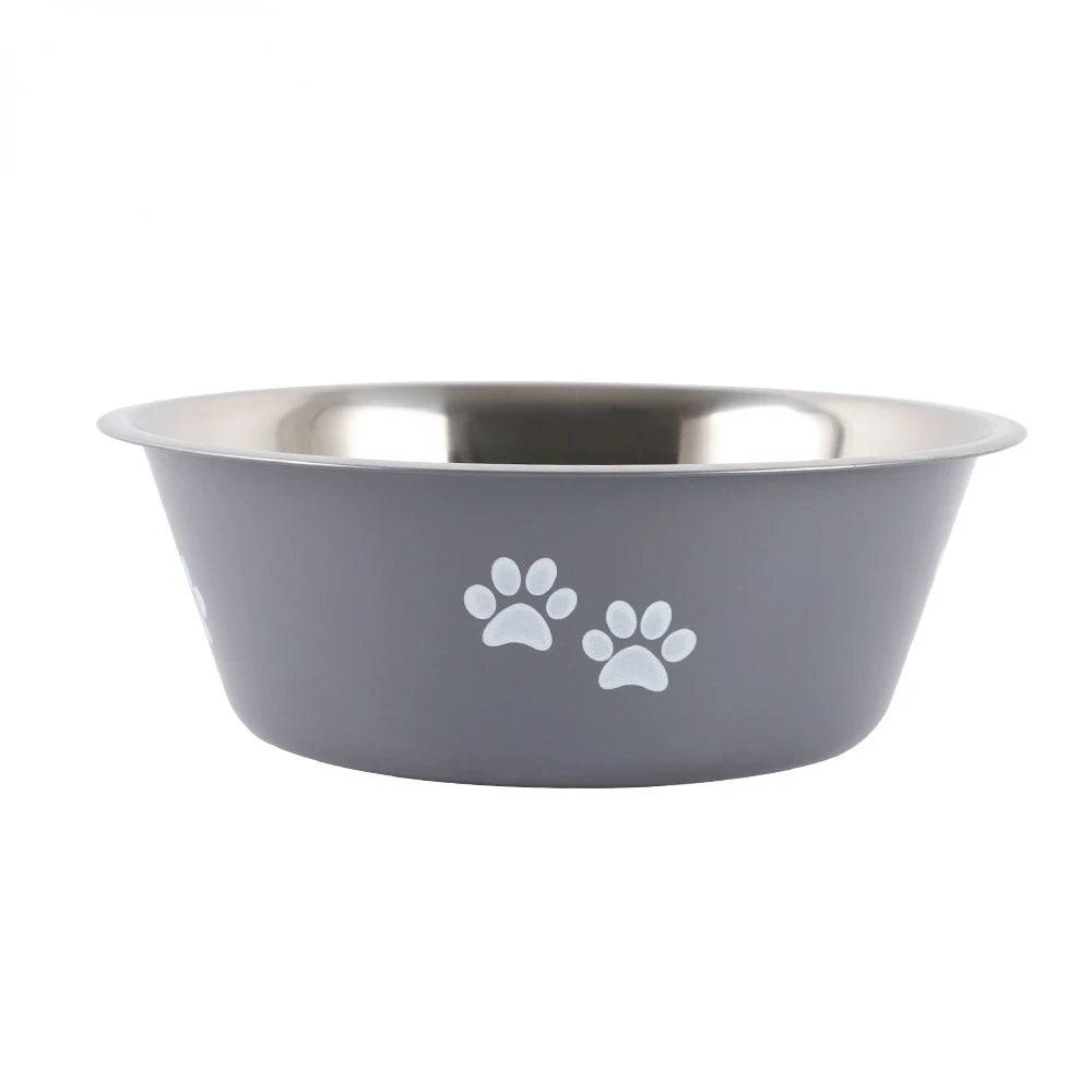 Non-slip Dog Bowls For Small Medium Large Dog Gray / 400 ml - ihavepaws.com