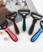 Professional Pet Grooming Brush: Dual-Head Deshedding Marvel for Cats and Dogs - IHavePaws
