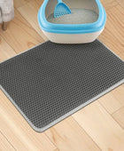 PurrGuard Pet Cat Litter Mat - The Ultimate Solution for a Clean and Tidy Space Grey / 30x30cm - IHavePaws