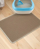 PurrGuard Pet Cat Litter Mat - The Ultimate Solution for a Clean and Tidy Space Khaki / 30x30cm - IHavePaws