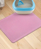 PurrGuard Pet Cat Litter Mat - The Ultimate Solution for a Clean and Tidy Space Pink / 30x30cm - IHavePaws