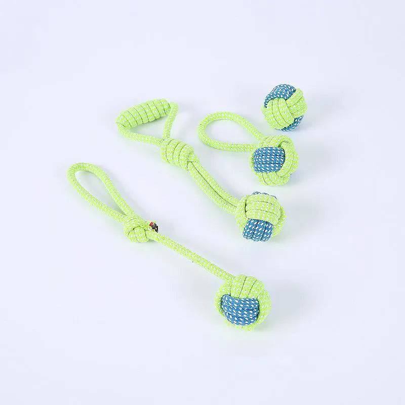 Pet Dog Toys for Large Small Dogs Toy Interactive Cotton Rope A 4Pcs / As pictures - ihavepaws.com