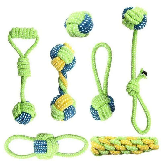 Pet Dog Toys for Large Small Dogs Toy Interactive Cotton Rope - IHavePaws