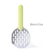 Pet-Friendly Litter Scoop with Base green2 - IHavePaws