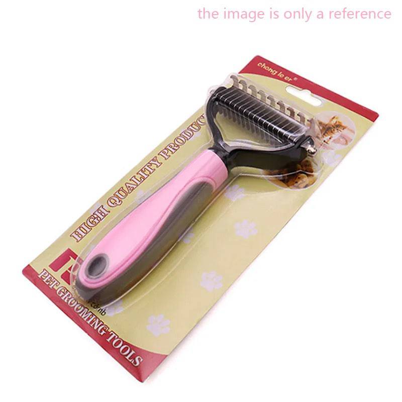 Dual Action Fur Knot Cutter Pink / S - IHavePaws