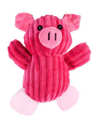 Plush Dog Toy Animals Shape Bite Resistant Squeaky Red Pig - IHavePaws