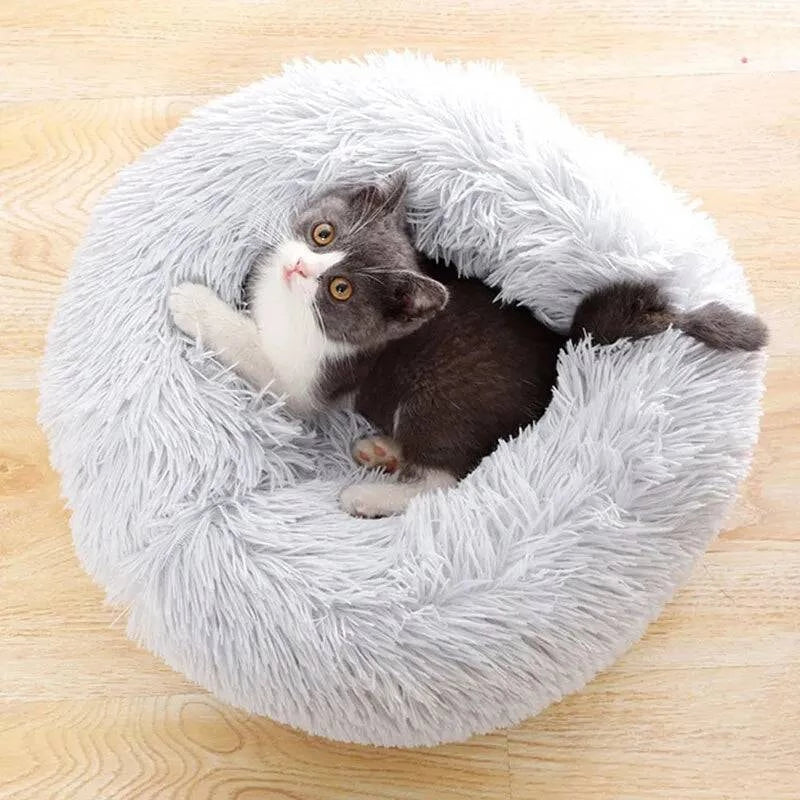 PlushPaws Paradise: Luxury Cat Bed Haven - IHavePaws