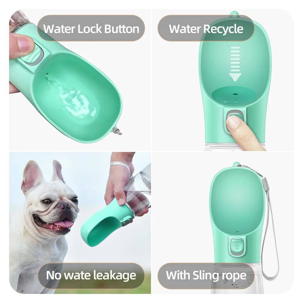 Portable Dog Water Bottle: Keep Your Pup Hydrated on the Go! - IHavePaws