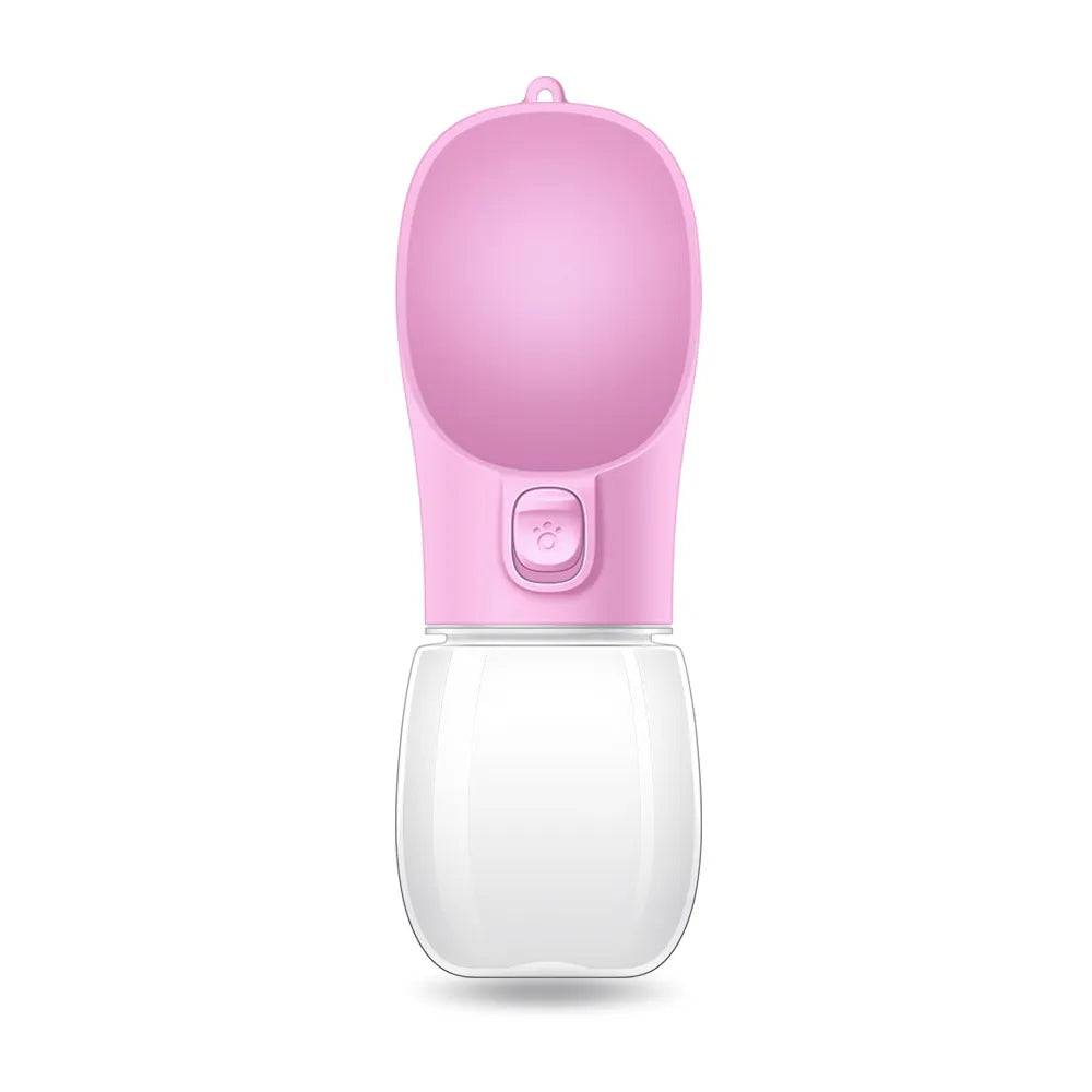 Portable Dog Water Bottle: Keep Your Pup Hydrated on the Go! Pink / 300ml-PET - IHavePaws