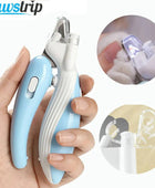Professional Pet Nail Clippers with Led Light Pet Claw Grooming Scissors for Dogs Cats - IHavePaws