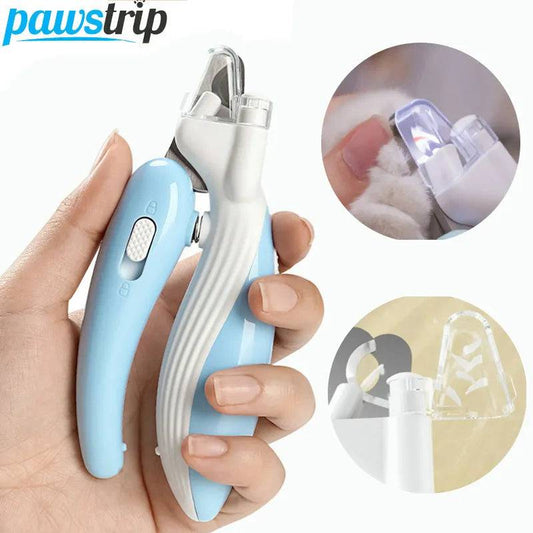 Professional Pet Nail Clippers with Led Light Pet Claw Grooming Scissors for Dogs Cats - IHavePaws