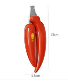 Professional Pet Nail Clippers with Led Light Pet Claw Grooming Scissors for Dogs Cats Red NO LED - IHavePaws