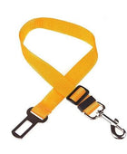 Reliable safety line with a security mechanism for dogs and cats Yellow - IHavePaws