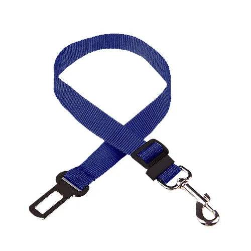 Reliable safety line with a security mechanism for dogs and cats Blue - IHavePaws