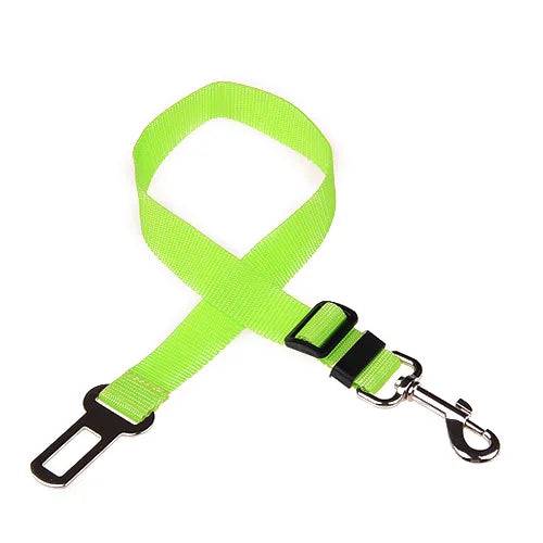Reliable safety line with a security mechanism for dogs and cats Light Green - IHavePaws