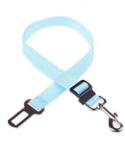 Reliable safety line with a security mechanism for dogs and cats Sky Blue - IHavePaws