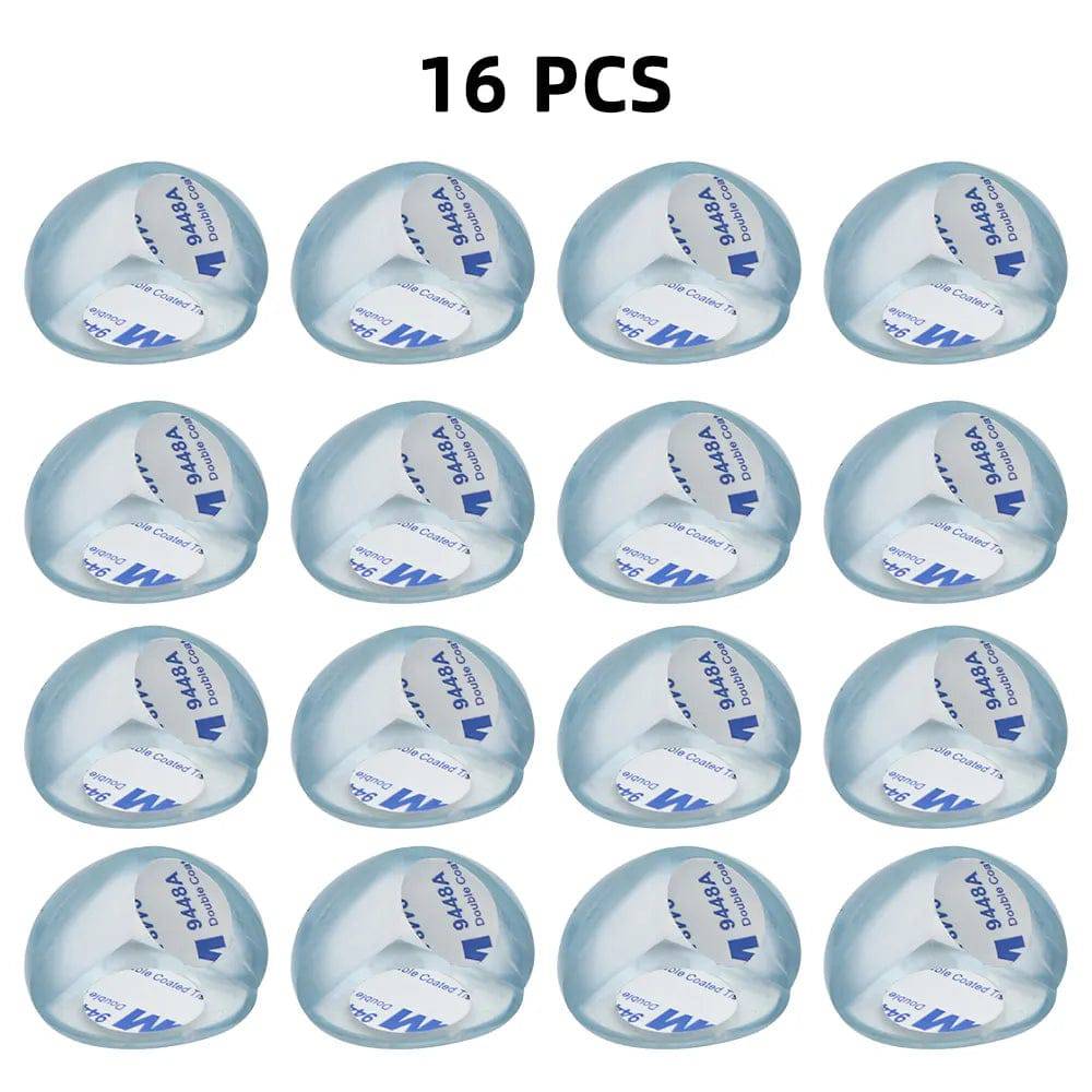 SafeGuard SoftTouch: Child Safety Silicone Table Corner Protectors Style A 16 PCS - IHavePaws