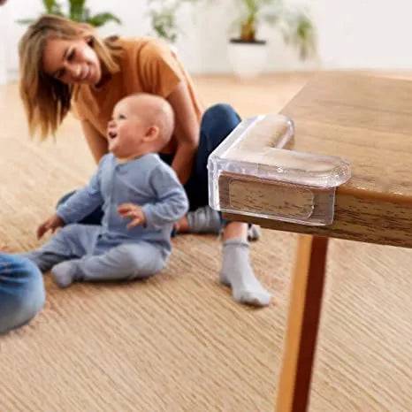 SafeGuard SoftTouch: Child Safety Silicone Table Corner Protectors