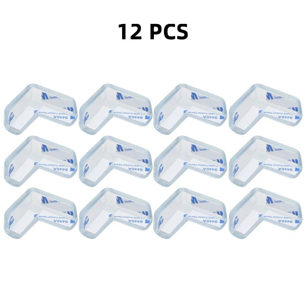 SafeGuard SoftTouch: Child Safety Silicone Table Corner Protectors (L shape) 12 PCS - IHavePaws