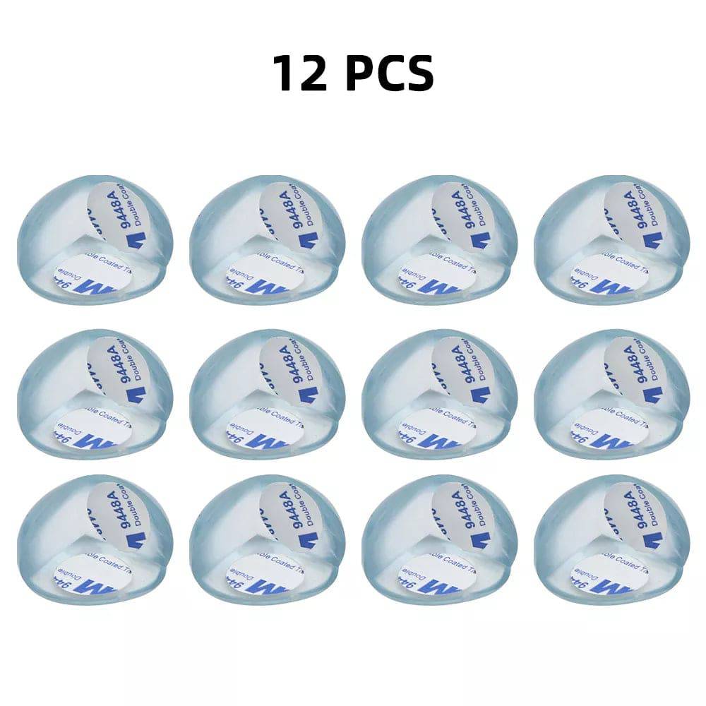 SafeGuard SoftTouch: Child Safety Silicone Table Corner Protectors Style A 12 PCS - IHavePaws