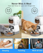 Intelligent Remote Control Pet Feeder for Healthy, Hassle-Free Meals! Key European Plug - IHavePaws