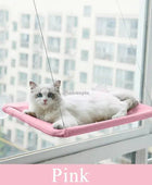 Elite Window Hammock for Your Cat Pink - IHavePaws