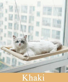 Elite Window Hammock for Your Cat Khaki - IHavePaws