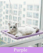 Elite Window Hammock for Your Cat Purple - IHavePaws