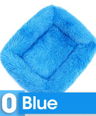 CozyHaven Square Cat's House Bed Blue / S 43x35x20cm - IHavePaws