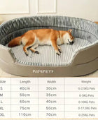 Sherpa Fleece Pet Bed Gray without mat / S - IHavePaws