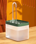 Ultra-Quiet 1.5L Water Fountain for cats and dogs Green white / USB Plug - IHavePaws