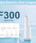 XIAOMI MIJIA Electric Oral Irrigator F300 - Portable Water Pick Flosser for Teeth Whitening and Cleaner White - IHavePaws