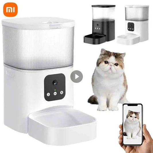 Xiaomi Video Camera Feeder - Timing Smart Automatic Pet Feeder for Cats and Dogs - IHavePaws