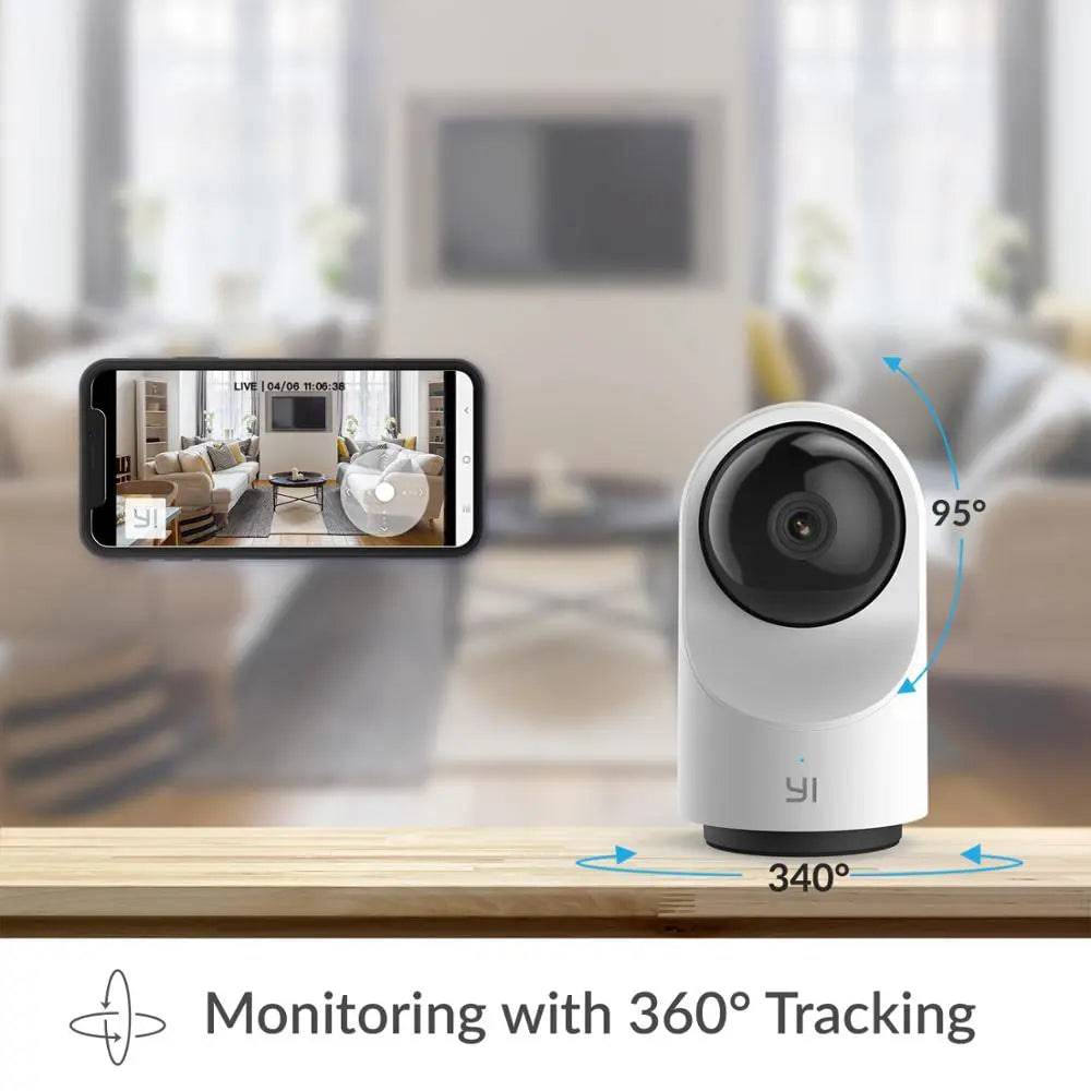 YI Smart Dome Security Camera X - AI-Powered 1080p WiFi IP Home Surveillance System US plug - IHavePaws